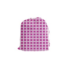 Cute Pretty Elegant Pattern Drawstring Pouch (small)