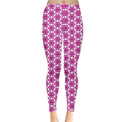 Cute Pretty Elegant Pattern Leggings  by GardenOfOphir