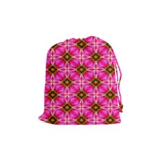 Cute Pretty Elegant Pattern Drawstring Pouch (medium) by GardenOfOphir