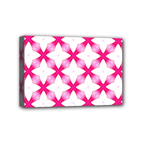 Cute Pretty Elegant Pattern Mini Canvas 6  X 4  (framed) by GardenOfOphir