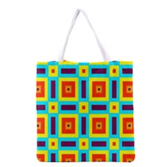 Cute Pretty Elegant Pattern Grocery Tote Bag