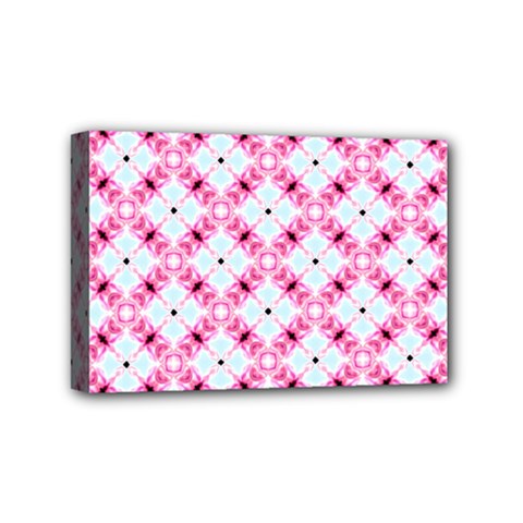 Cute Pretty Elegant Pattern Mini Canvas 6  X 4  (framed) by GardenOfOphir