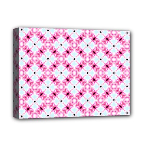 Cute Pretty Elegant Pattern Deluxe Canvas 16  X 12  (framed) 