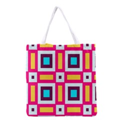 Cute Pretty Elegant Pattern Grocery Tote Bag