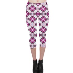 Cute Pretty Elegant Pattern Capri Leggings 