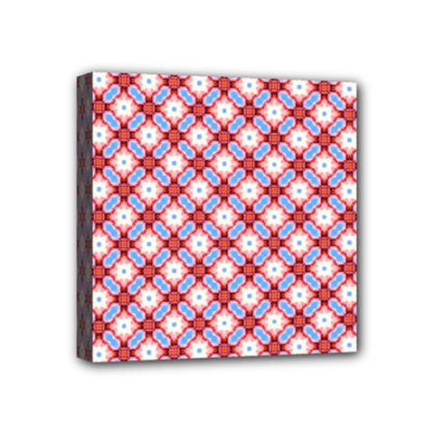 Cute Pretty Elegant Pattern Mini Canvas 4  X 4  (framed)