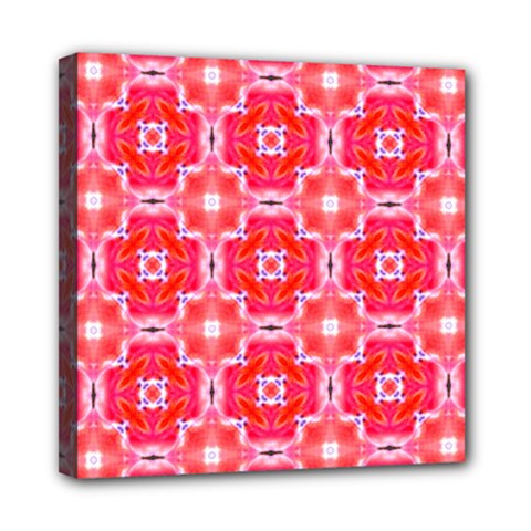 Cute Pretty Elegant Pattern Mini Canvas 8  X 8  (framed)