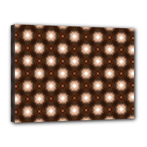 Cute Pretty Elegant Pattern Canvas 16  X 12  (framed)