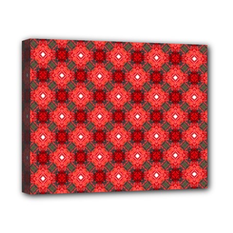 Cute Pretty Elegant Pattern Canvas 10  X 8  (framed) by GardenOfOphir