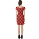 Cute Pretty Elegant Pattern Short Sleeve Skater Dress View2