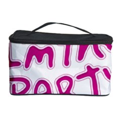 I Am The Party Typographic Design Quote Cosmetic Storage Case