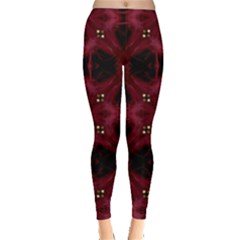 Cute Pretty Elegant Pattern Leggings  by GardenOfOphir