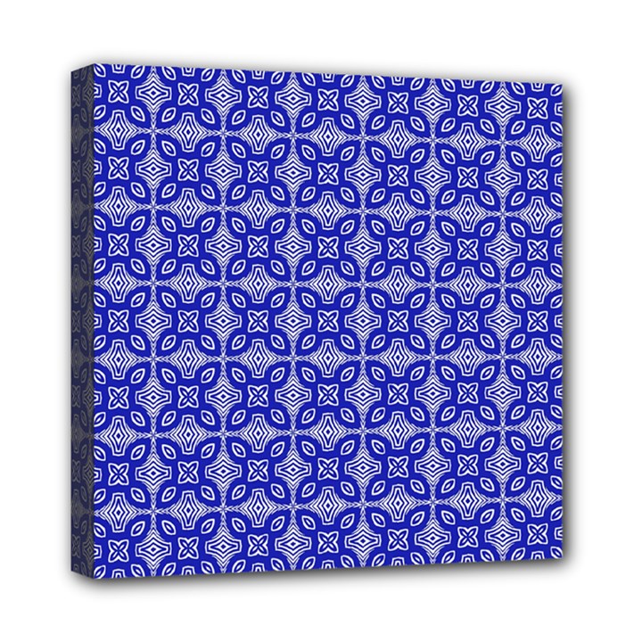 Cute Pretty Elegant Pattern Mini Canvas 8  x 8  (Framed)