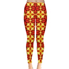 Cute Pretty Elegant Pattern Leggings  by GardenOfOphir