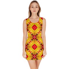 Cute Pretty Elegant Pattern Bodycon Dress by GardenOfOphir