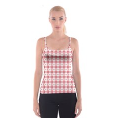 Cute Pretty Elegant Pattern Spaghetti Strap Top by GardenOfOphir