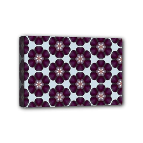 Cute Pretty Elegant Pattern Mini Canvas 6  X 4  (framed)