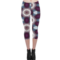 Cute Pretty Elegant Pattern Capri Leggings  by GardenOfOphir