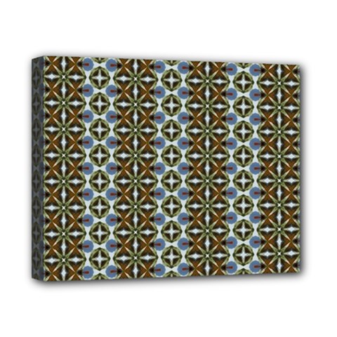 Cute Pretty Elegant Pattern Canvas 10  X 8  (framed) by GardenOfOphir