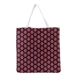 Cute Pretty Elegant Pattern Grocery Tote Bag by GardenOfOphir