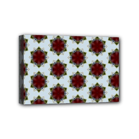 Cute Pretty Elegant Pattern Mini Canvas 6  X 4  (framed)