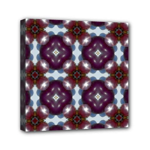 Cute Pretty Elegant Pattern Mini Canvas 6  X 6  (framed)