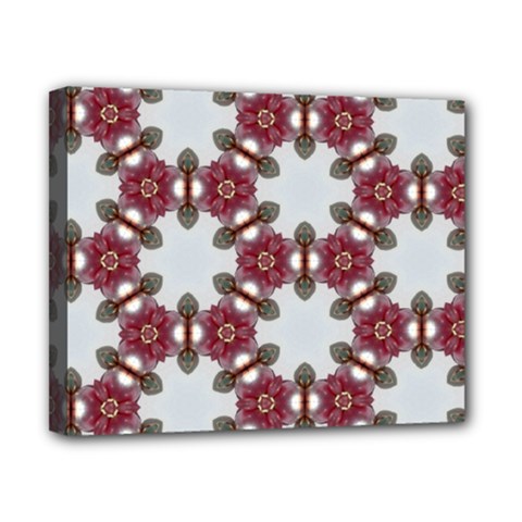 Cute Pretty Elegant Pattern Canvas 10  X 8  (framed) by GardenOfOphir