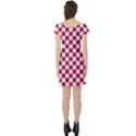 Cute Pretty Elegant Pattern Short Sleeve Skater Dress View2