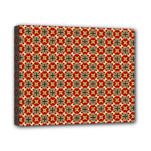 Cute Pretty Elegant Pattern Canvas 10  X 8  (framed)