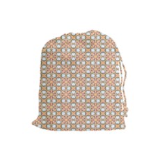 Cute Pretty Elegant Pattern Drawstring Pouch (large)