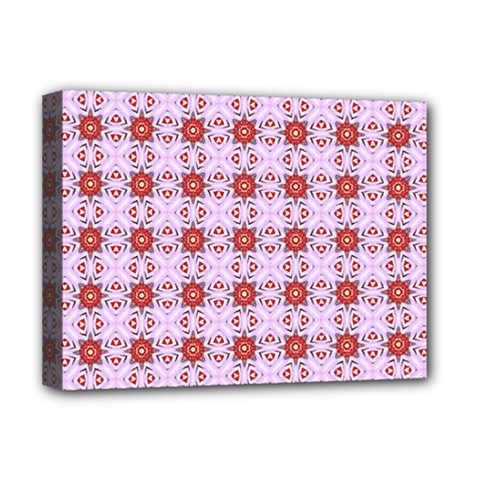 Cute Pretty Elegant Pattern Deluxe Canvas 16  X 12  (framed) 