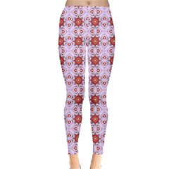 Cute Pretty Elegant Pattern Leggings  by GardenOfOphir