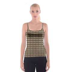 Cute Pretty Elegant Pattern Spaghetti Strap Top