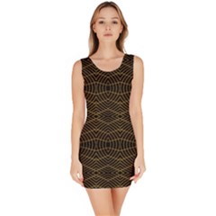 Futuristic Geometric Design Bodycon Dress by dflcprintsclothing