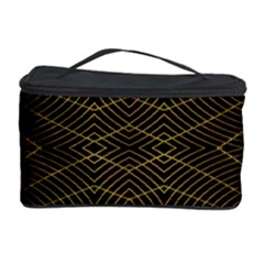 Futuristic Geometric Design Cosmetic Storage Case by dflcprints