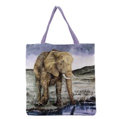 Elephant Grocery Tote Bag 16  X 16 