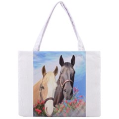 Miwok Horses Tiny Tote Bag