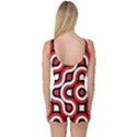 Waves and circles Women s Boyleg Swimsuit View2