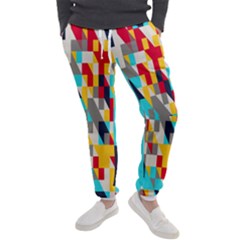 Colorful Shapes Men s Jogger Sweatpants