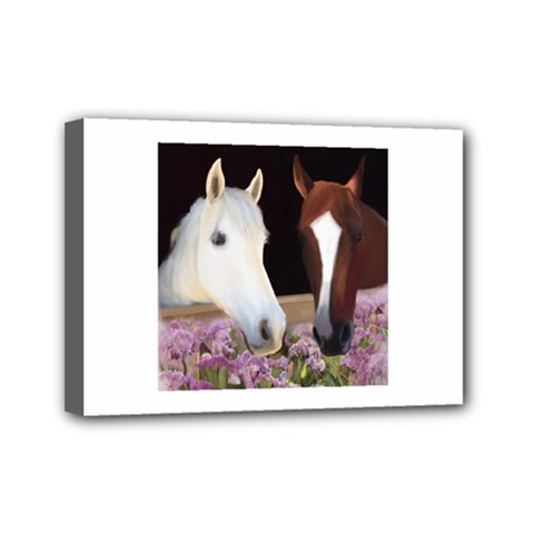 Friends Forever Mini Canvas 7  X 5  (framed) by JulianneOsoske