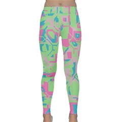 Pastel Chaos Yoga Leggings by LalyLauraFLM