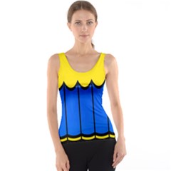 Colorful Curtain Tank Top