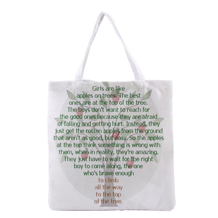 Appletree Grocery Tote Bag