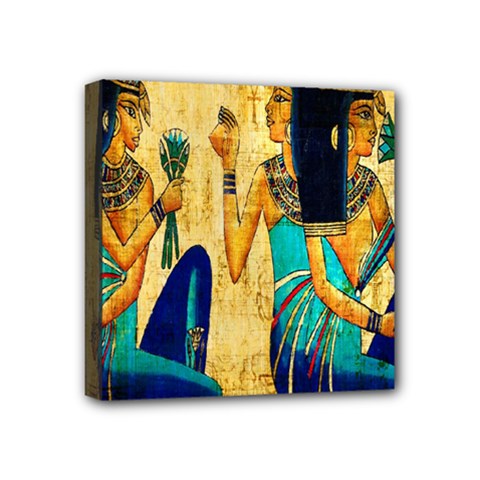 Egyptian Queens Mini Canvas 4  X 4  (framed) by TheWowFactor