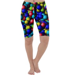 Colorful Balls Cropped Leggings