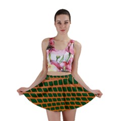 Distorted rectangles Mini Skirt