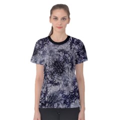 Nature Collage Print  Women s Cotton Tee