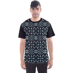 Futuristic Luxury Print Men s Sport Mesh Tee