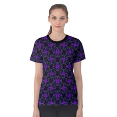 Luxury Pattern Print Women s Cotton Tee