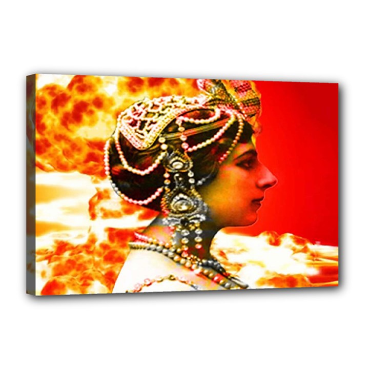 Mata Hari Canvas 18  x 12  (Stretched)